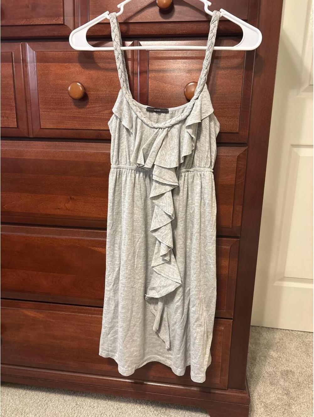 Soprano Women's Grey and Silver Dress